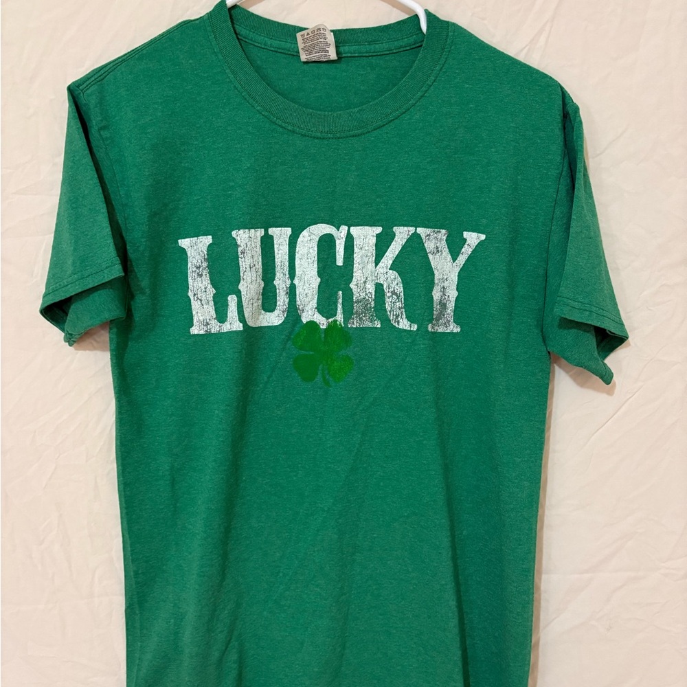 Lucky Brand Green Short Sleeve Tee